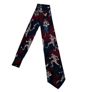 Rick Bennet Football Tie Office Sports NFL Game Day Business